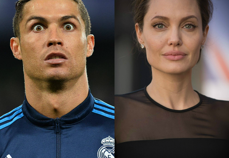 СМИ: Анджелина Джоли и Криштиану Роналду вместе снимутся в сериале