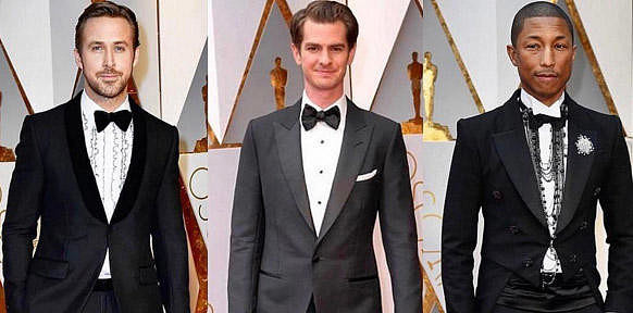 «Сольный» выход: Райан Гослинг, Кейси Аффлек и другие мужские образы «Оскара 2017»