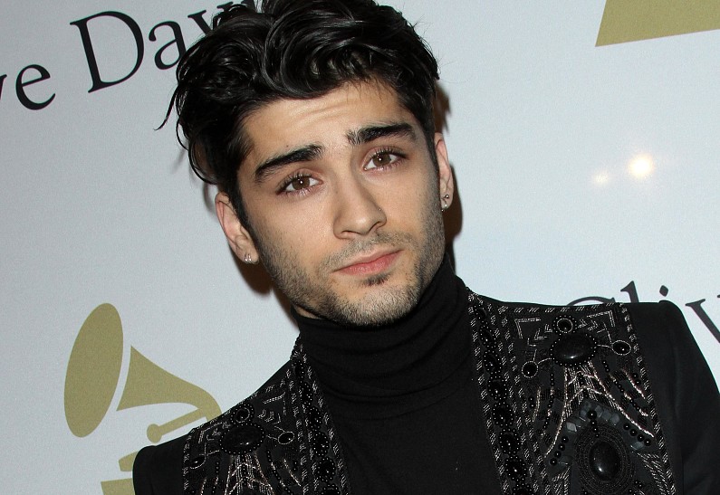 Зейн Малик покрасил волосы в зеленый цвет