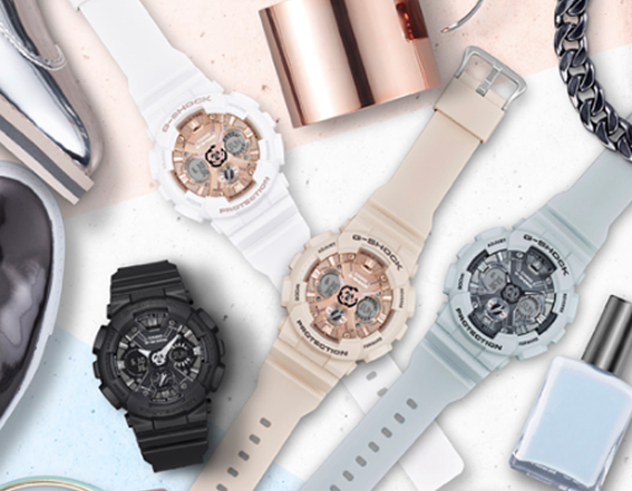 G-Shock выпустил нежную весеннюю коллекцию для девушек