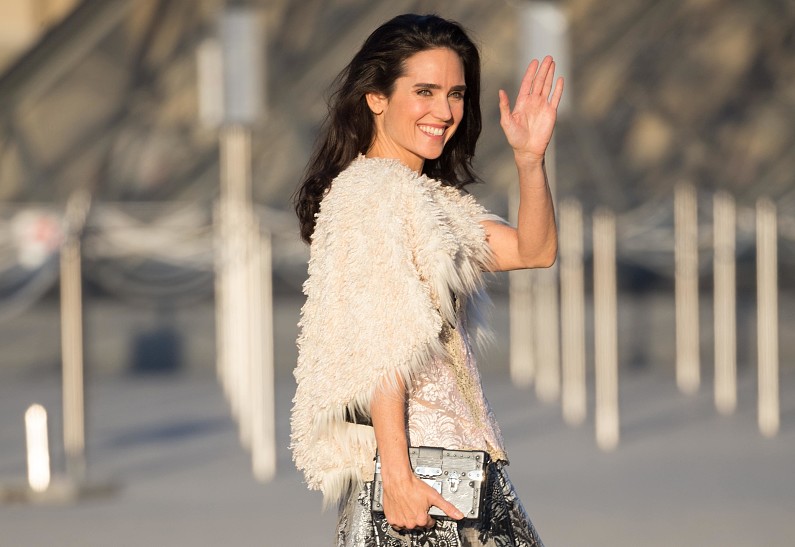 Дженнифер Коннелли, Наталья Водянова с возлюбленным и другие гости ланча Louis Vuitton в Париже