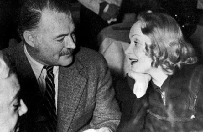 Любовное письмо Эрнеста Хемингуэя к Марлен Дитрих уйдет с молотка