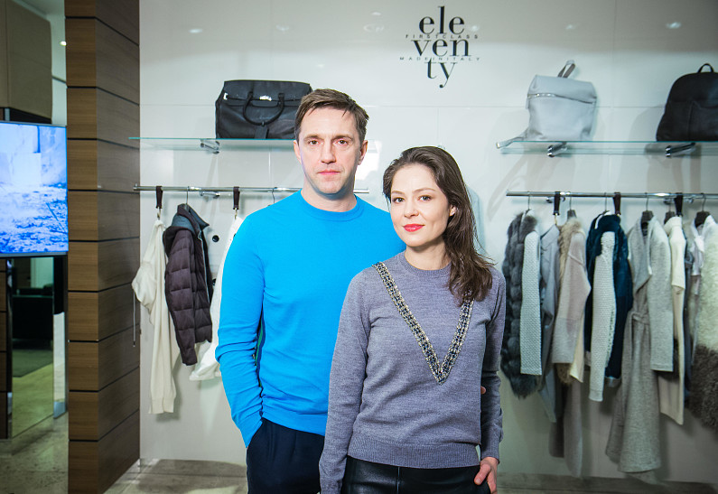 Владимир Вдовиченков, Елена Лядова и другие на презентации итальянского бренда