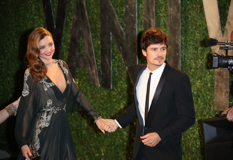 Орландо Блум трогательно поздравил экс-жену Миранду Керр с днем рождения