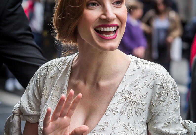 Джессика Честейн, Блейк Лайвли, Сальма Хайек и другие знаменитости на завтраке журнала Variety