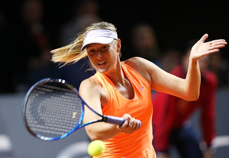 Мария Шарапова вернулась на корт