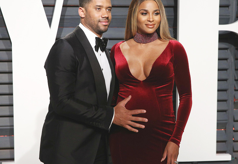 Сиара родила второго ребенка