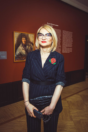 Эвелина Хромченко, Ольга Свиблова и другие на открытии выставки Зинаиды Серебряковой в Третьяковке