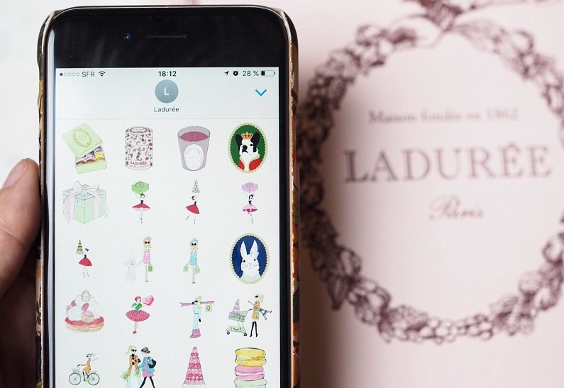 Кондитерский бренд Ladurée выпустил собственные эмодзи