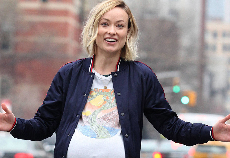 Оливия Уайлд вновь стала брюнеткой