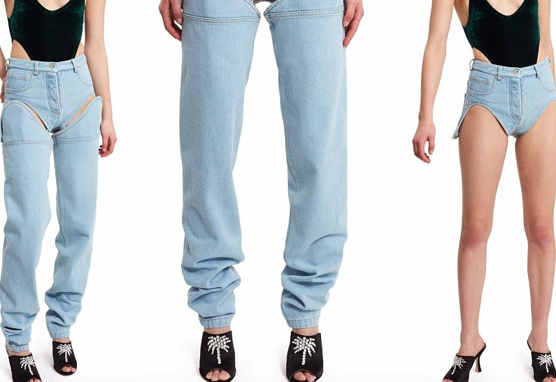 Французский бренд выпустил настоящие джинсы-трансформеры