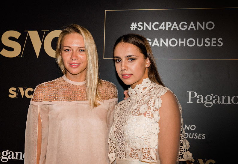 Анжелика Тиманина и Маргарита Мамун блеснули на вечере SNC и Pagano в Риме