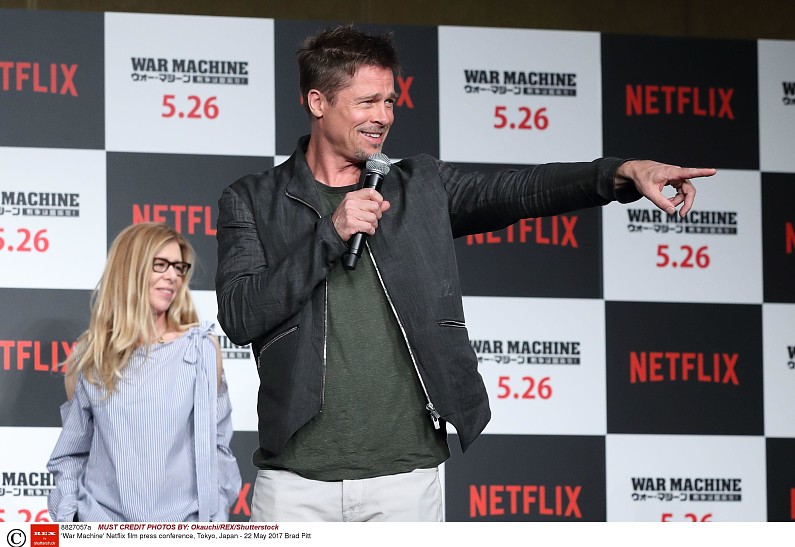 Брэд Питт представил свой новый фильм в Японии (фото)
