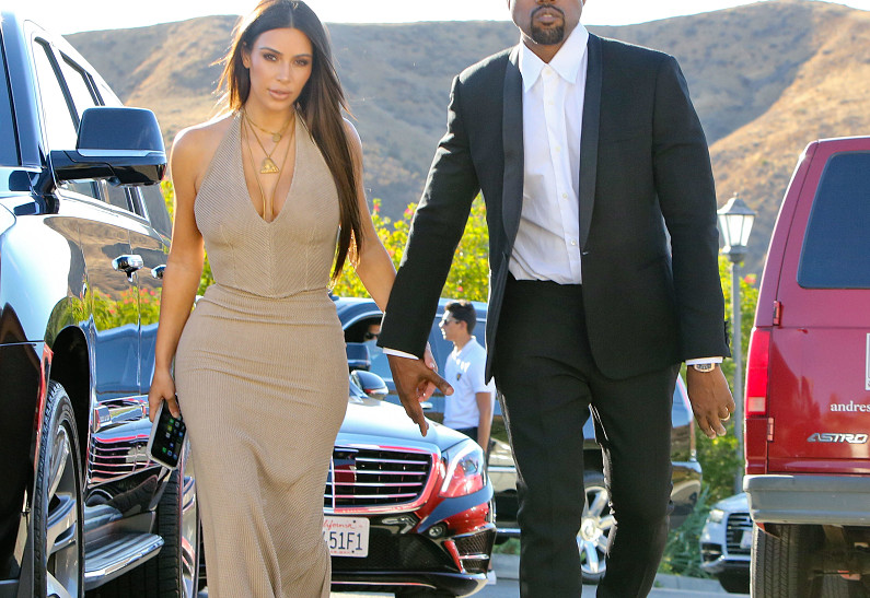 Ким Кардашьян и Канье Уэст тихо отметили третью годовщину со дня своей свадьбы