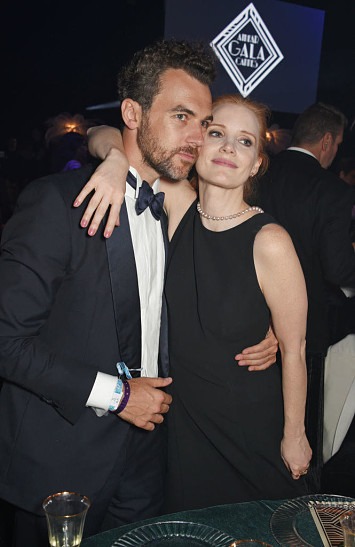 Джессика Честейн представила публике своего возлюбленного