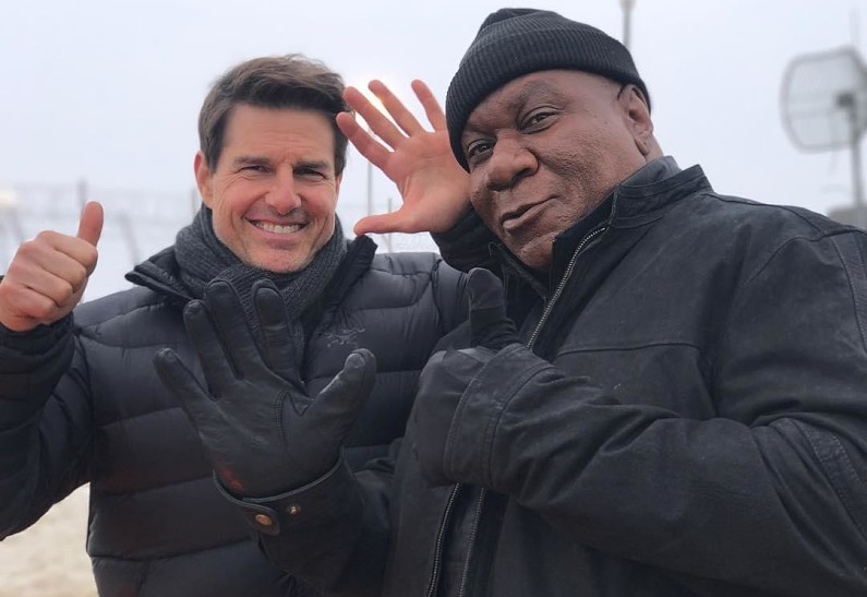 Том Круз, Ребекка Фергюсон, Генри Кавилл и другие на съемках «Миссия: невыполнима»