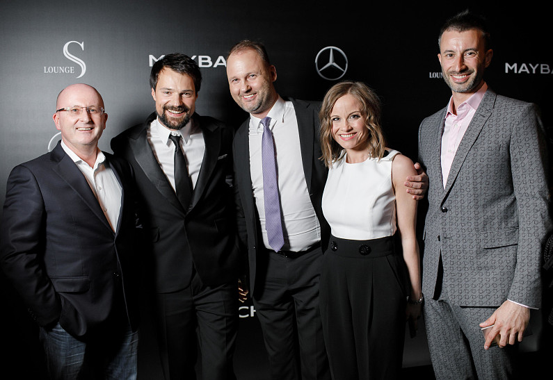 Данила Козловский выступил на презентации новых моделей Mercedes S-Класса