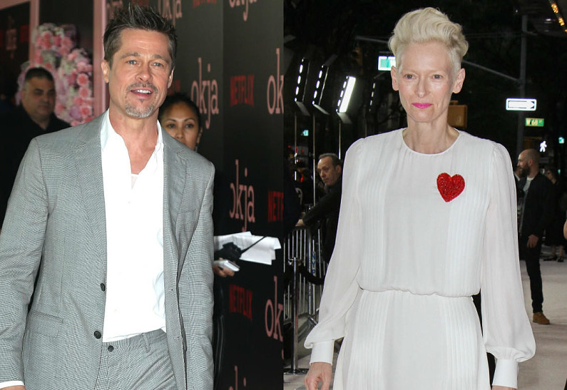 Брэд Питт, Тильда Суинтон и другие на премьере фильма «Окча» в Нью-Йорке