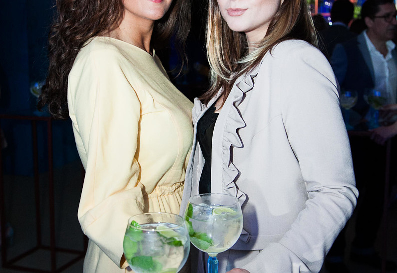 Мария Шумакова, Ингрид Олеринская, Аврора и другие на ужине Bombay Sapphire