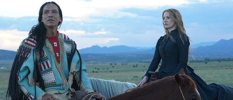 Джессика Честейн на первых кадрах драмы «Женщина идет впереди»