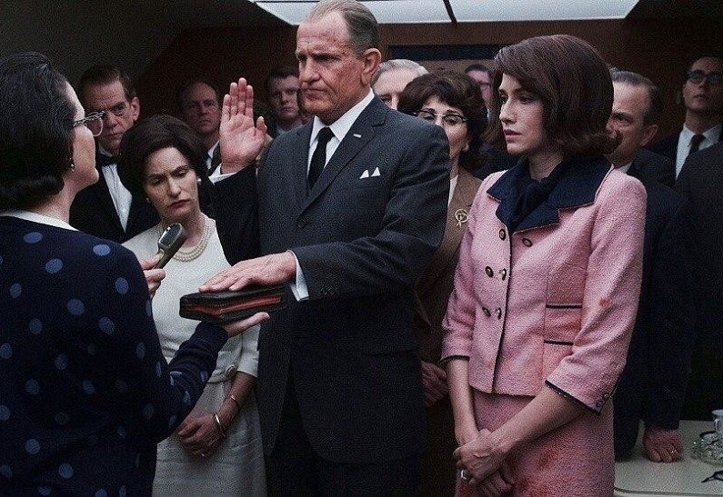 Вуди Харрельсон в образе 36-го президента США Линдона Б. Джонсона (трейлер)