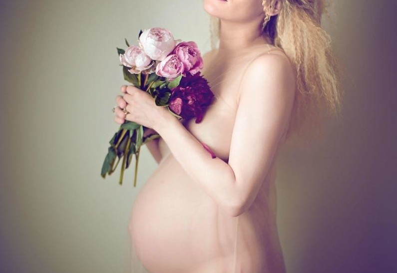 Александра Ребенок родила первенца