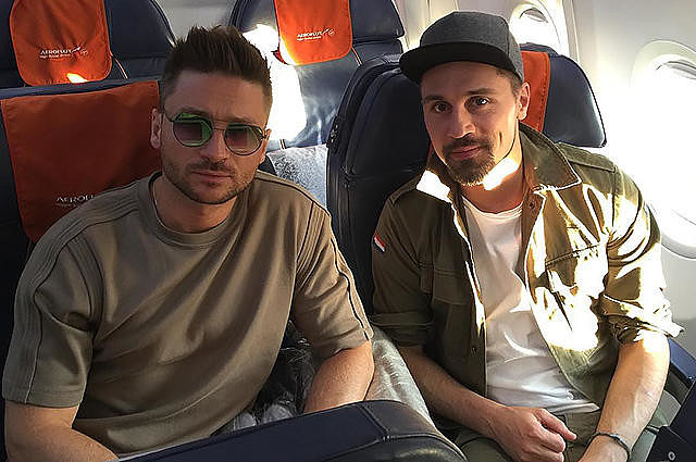 Дима Билан и Сергей Лазарев отправились в Португалию снимать клип