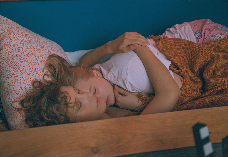 Такими вы их еще не видели: Саша Бортич и Ирина Горбачева на съемках комедии «Я худею»