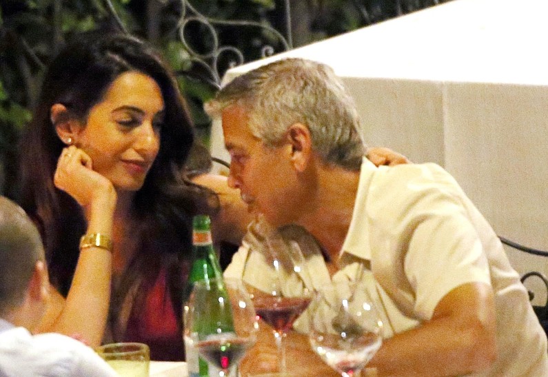 О любви: Джордж и Амаль Клуни не могут налюбоваться друг другом (фото)