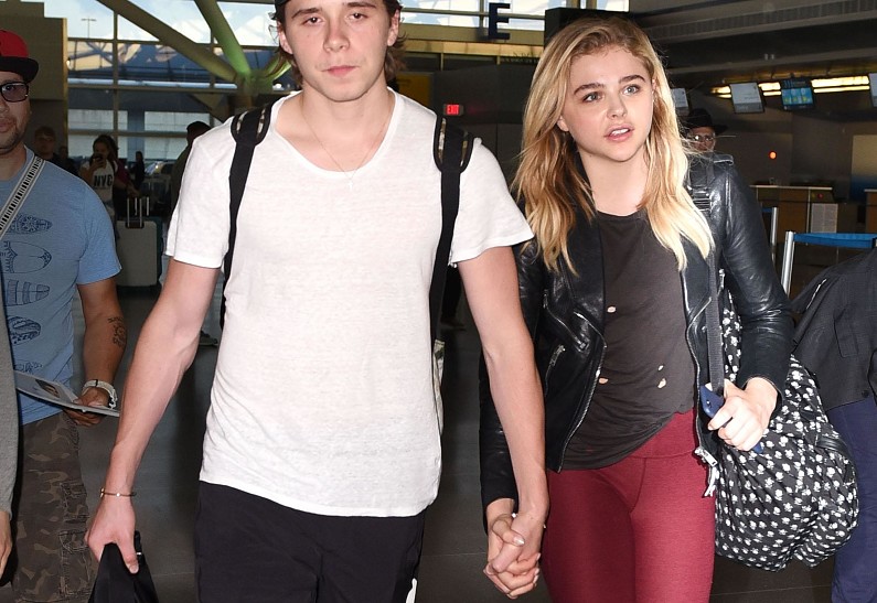 Бруклин Бекхэм и Хлоя Морец воссоединились официально