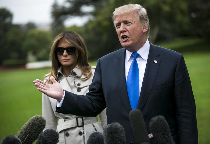 Мелания и Дональд Трамп встретятся на мероприятии впервые после скандала