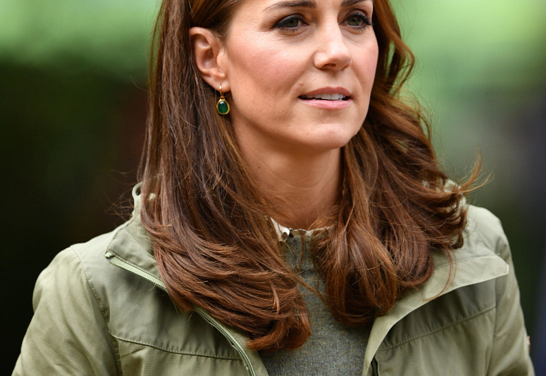 Она вернулась! Постройневшая Кейт Миддлтон посетила сад дикой природы