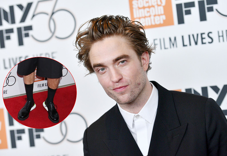Против правил: Роберт Паттинсон пришёл на красную дорожку с голыми ногами