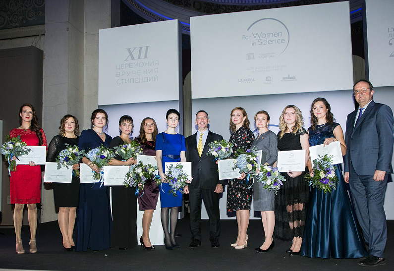 В Москве состоялась церемония вручения национальных стипендий LORÉAL-UNESCO «Для женщин в науке»