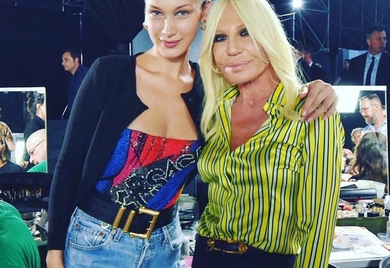 Донателла Версаче набила татуировку Белле Хадид