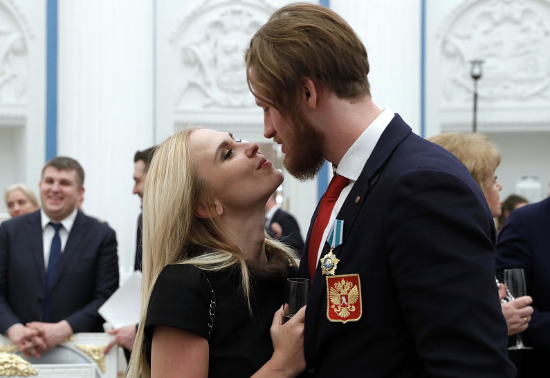 Иван Телегин и Пелагея вышли в свет на фоне слухов об