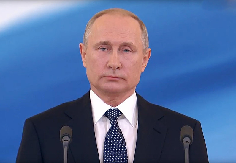 Владимир Путин вступил в должность президента России