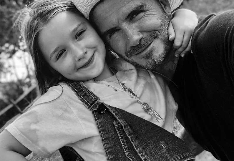 Дэвид Бекхэм трогательно поздравил дочку с днем рождения