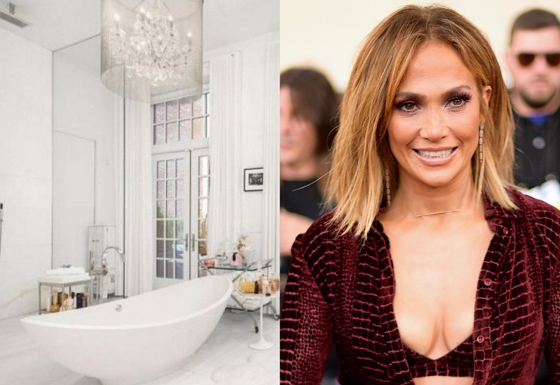 Где Джоли, Лопес и другие готовятся к выходам в свет: 7 ванных комнат звезд