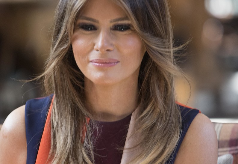 Мелания Трамп надела платье, в котором уже выходила в свет