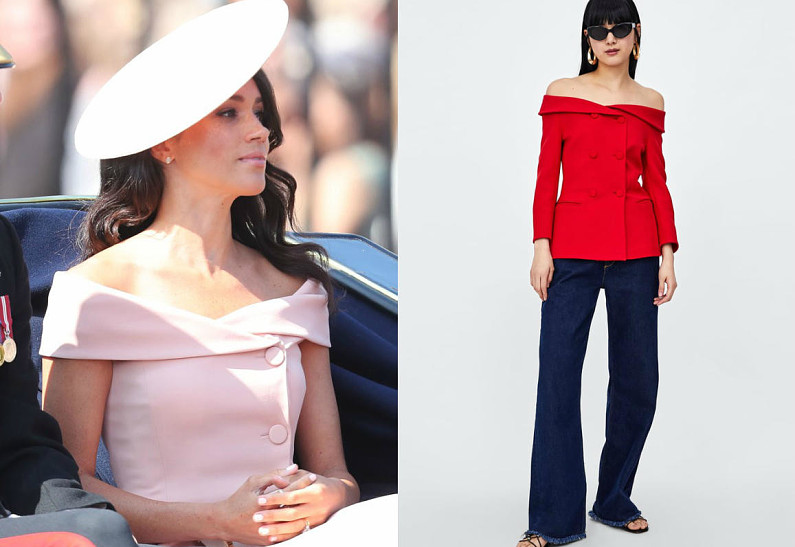 Zara выпустили блейзер как у Меган Маркл