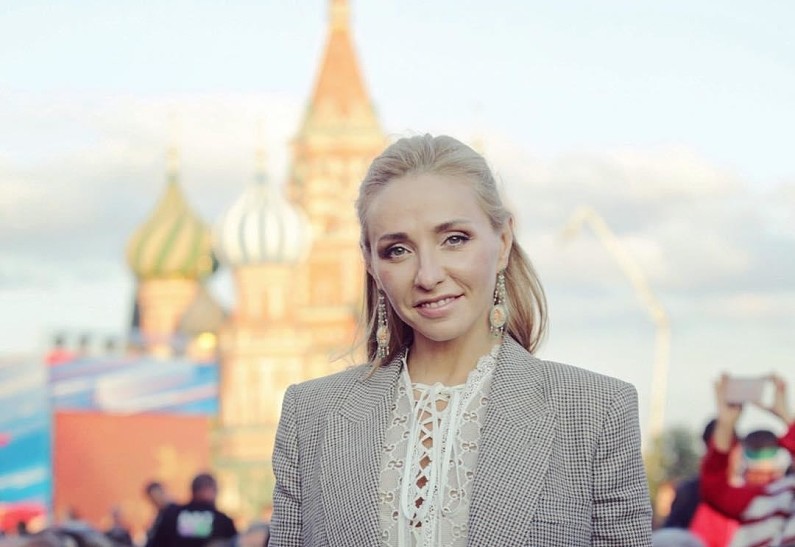 Татьяна Навка стала крестной мамой