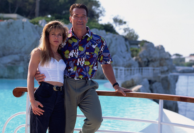 Воссоединение века: Хэмилтон и Шварценеггер на съемках 27 лет спустя