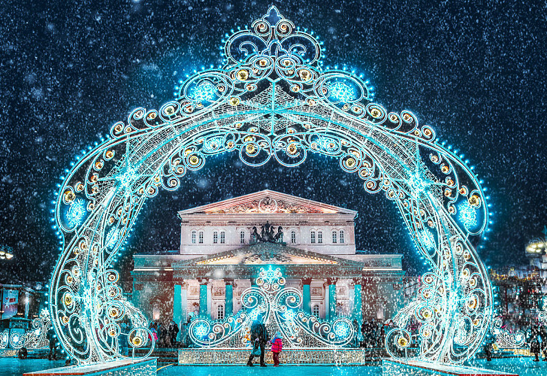 8,3 млн человек посетили фестиваль «Путешествие в Рождество»