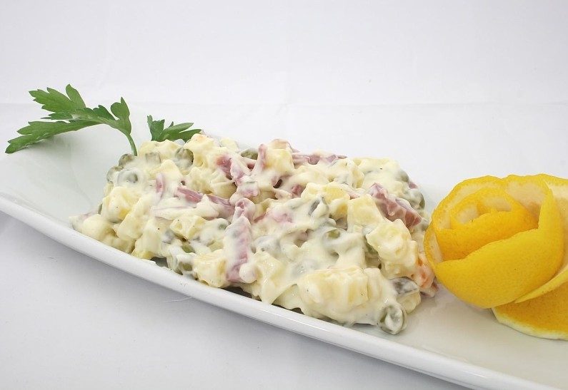 Самые необычные салаты оливье в ресторанах Москвы