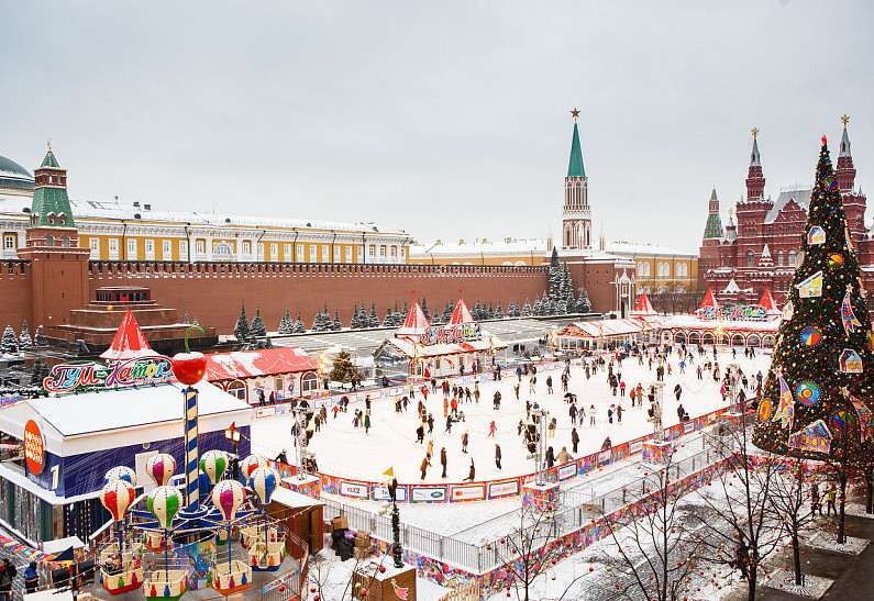 ГУМ-Каток на Красной площади торжественно откроется 29 ноября