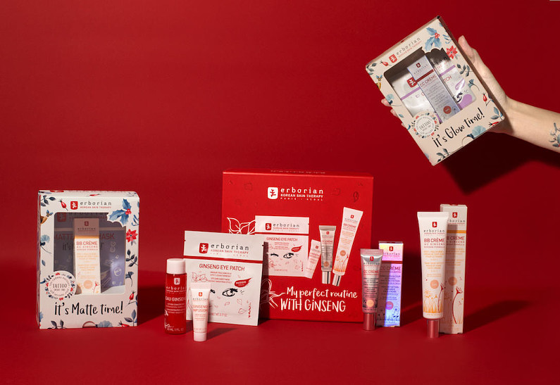 Erborian выпустил лимитированные наборы с тату-художницей Sasha Unisex