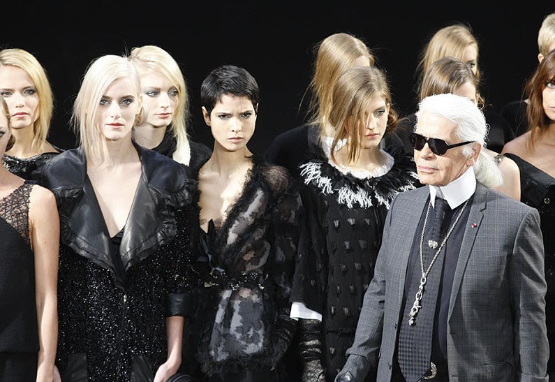Русские музы Карла Лагерфельда