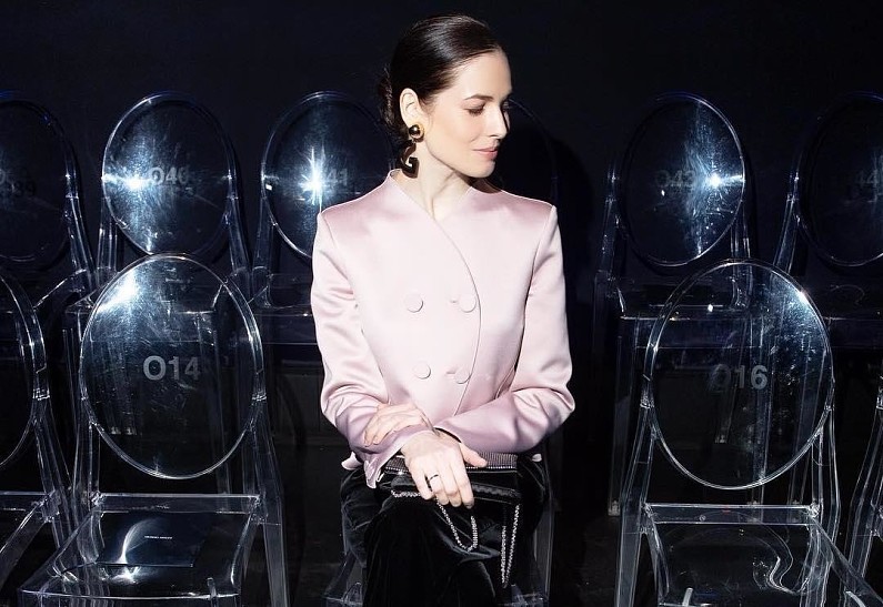 Юлия Снигирь посетила показ Giorgio Armani