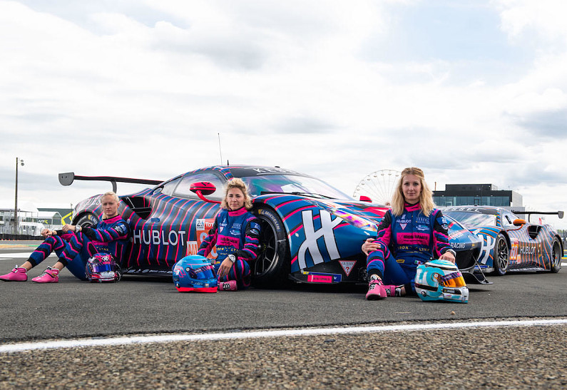 Часовой бренд Hublot поддержал женщин на гонке «24 часа Ле Мана»